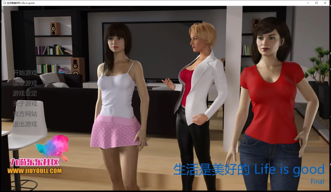 【欧美ADV/汉化】生活如此多娇~LIFE IS GOOD FINAL最终修复汉化版【PC+安卓/2G】-乐游二次元