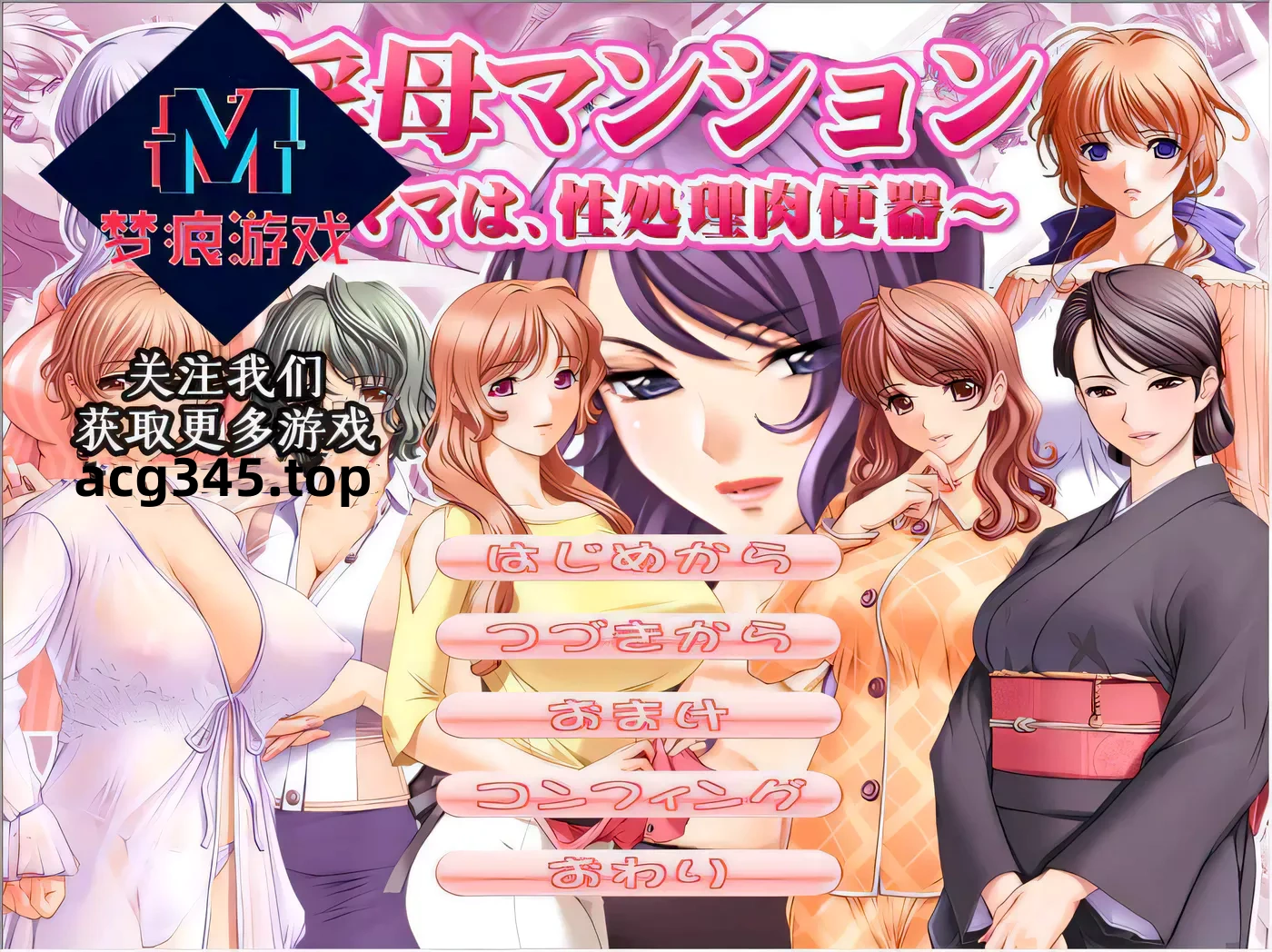 【超社保大后宫/拔作/汉化】银母公寓！云汉化版+动画步兵汉化版【新汉化/PC+安卓/1G】-乐游二次元