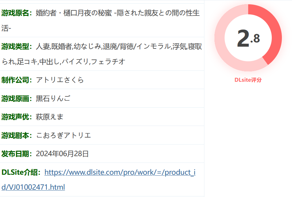 图片[2]-k877  婚约者·樋口月夜的秘蜜-藏在背后的与亲友之间的H生活 AI汉化版 [新作/1.3G]-乐游二次元