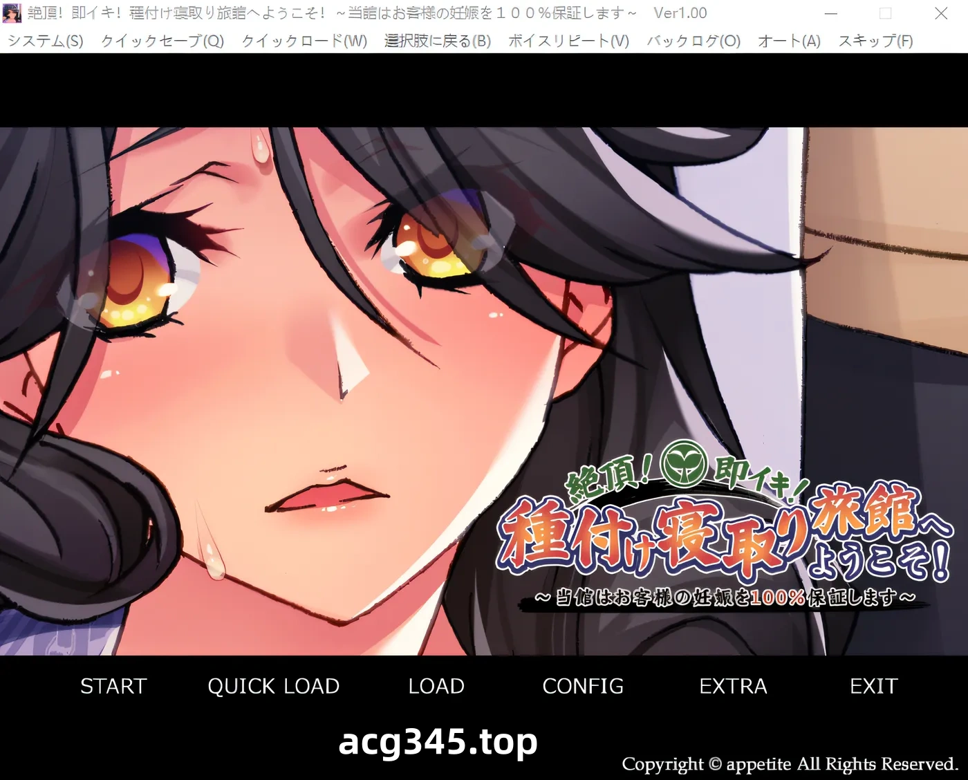 k906 绝顶!即刻!欢迎来到播种夺妻旅馆!~本馆保证客人100%怀孕~AI汉化版+全CG存档 [新作/368.5M]-ACG游戏网