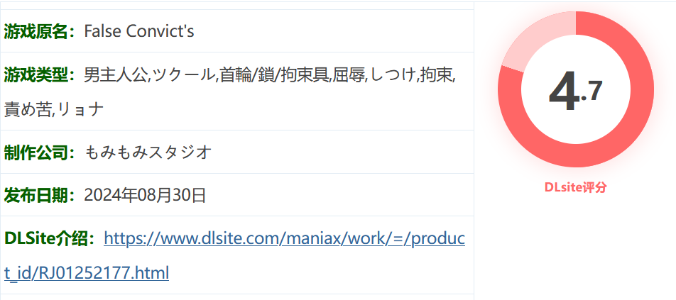 图片[2]-w521 False Convict’s Ver1.0 AI汉化版 [新作/814.5M]-乐游二次元