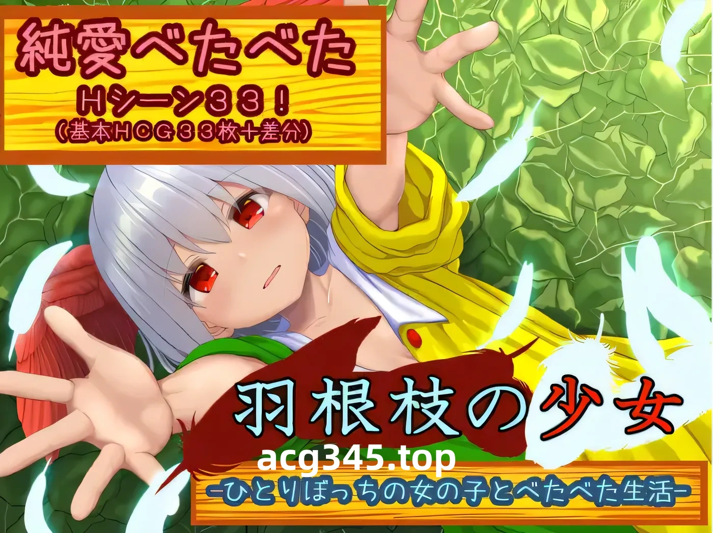 w391 羽毛少女、孤独少女、黏糊糊的生活—— 云翻汉化版 [新作/928M]-乐游二次元