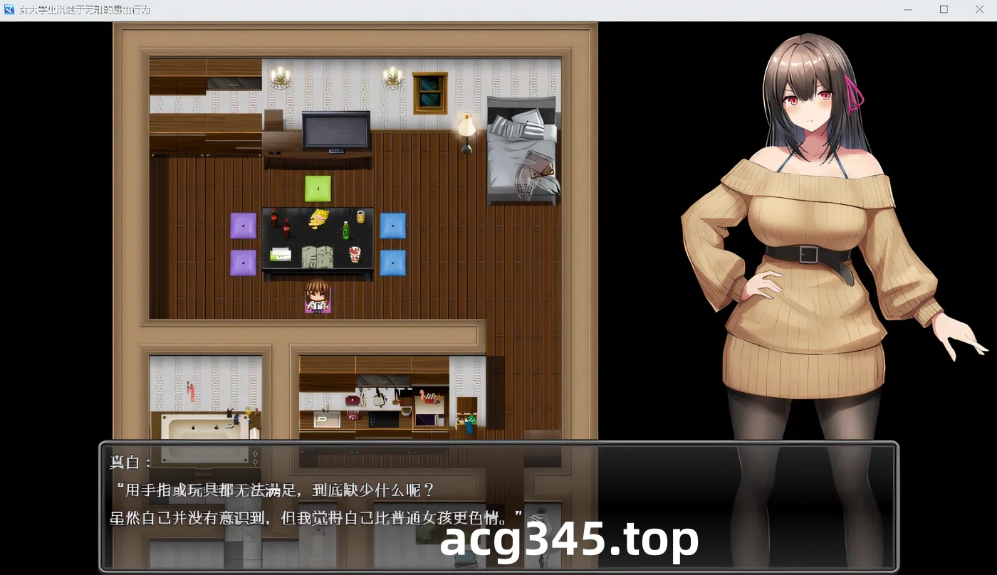 w596  深夜曝光～直到我这个女大学生爱上曝光～ 云翻汉化版 [新作/1.3G]-ACG游戏网