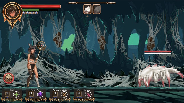 图片[2]-w2133 艾丝缇拉的遭难：被封印的异空间和魅魔的诅咒 Steam 官方中文-乐游二次元