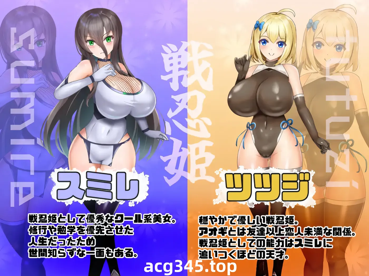 w1802 恶稼业对战忍姬 挂载AI汉化版+存档 [新作/362.5M]-乐游二次元