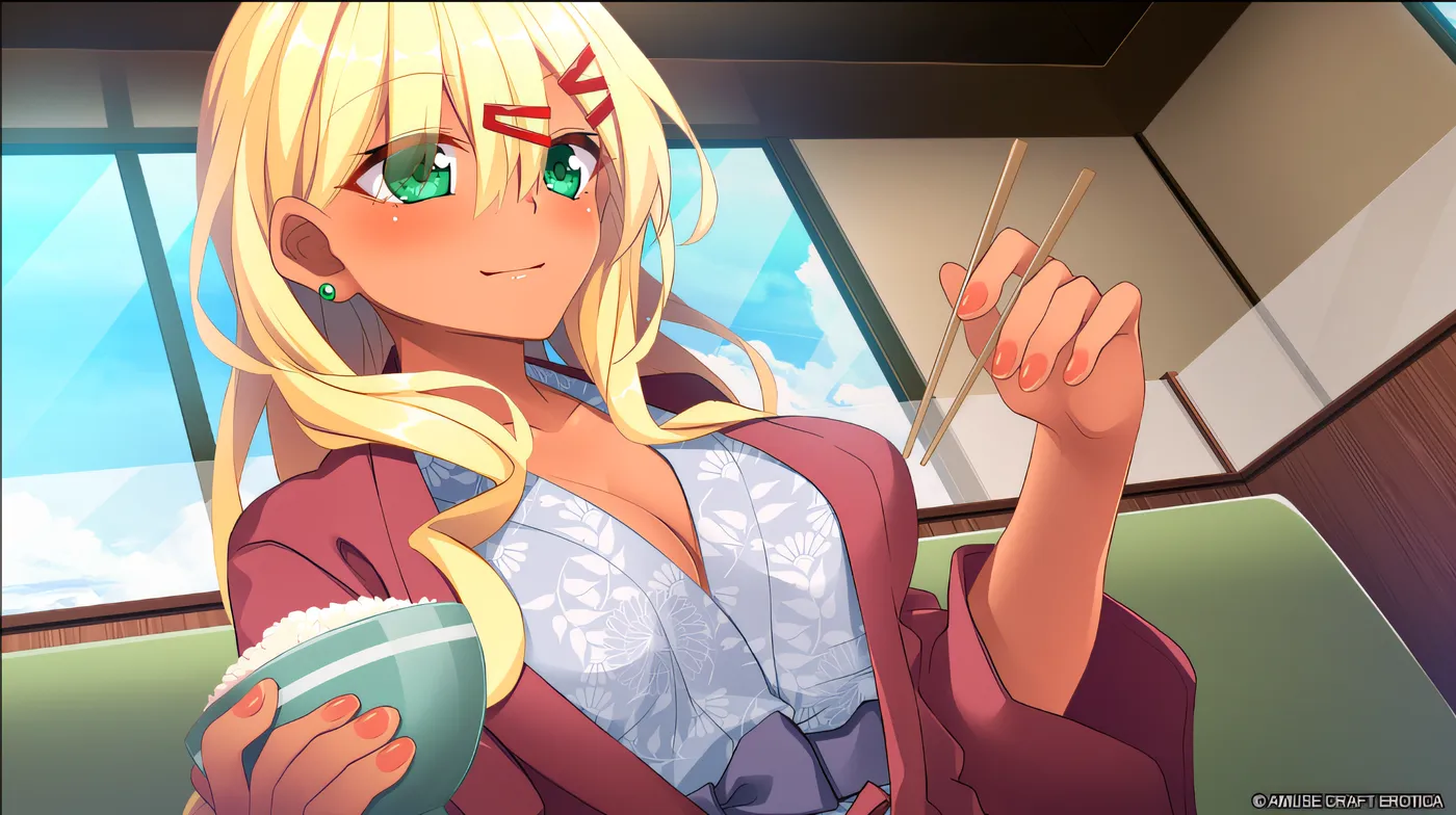 图片[4]-与黑辣妹女孩一起紧紧进行温泉旅行～疯狂的 H 三天两夜之旅～Claude3.5 云翻汉化版 [新作/975.4M]-乐游二次元