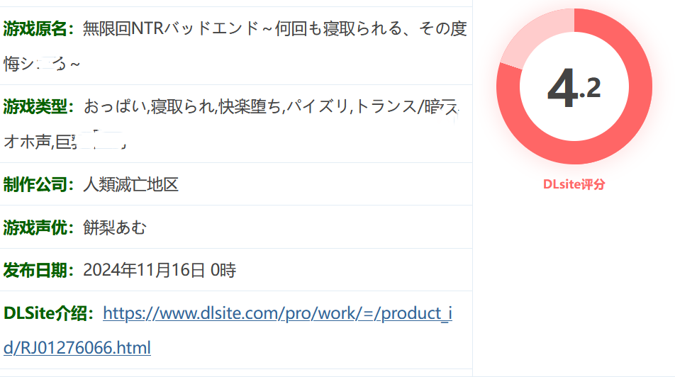 图片[2]-w3208 无限轮回NTR坏结局～反复被寝取,每次都在后悔自O 挂载AI汉化版+存档 [新作/1.9G]-乐游二次元