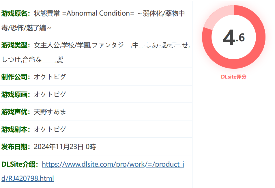 图片[2]-w3251 状态异常 =Abnormal Condition= ～虚弱化/药物中毒/恐惧/魅惑篇～挂载AI汉化版+存档 [新作/1.3G]-乐游二次元