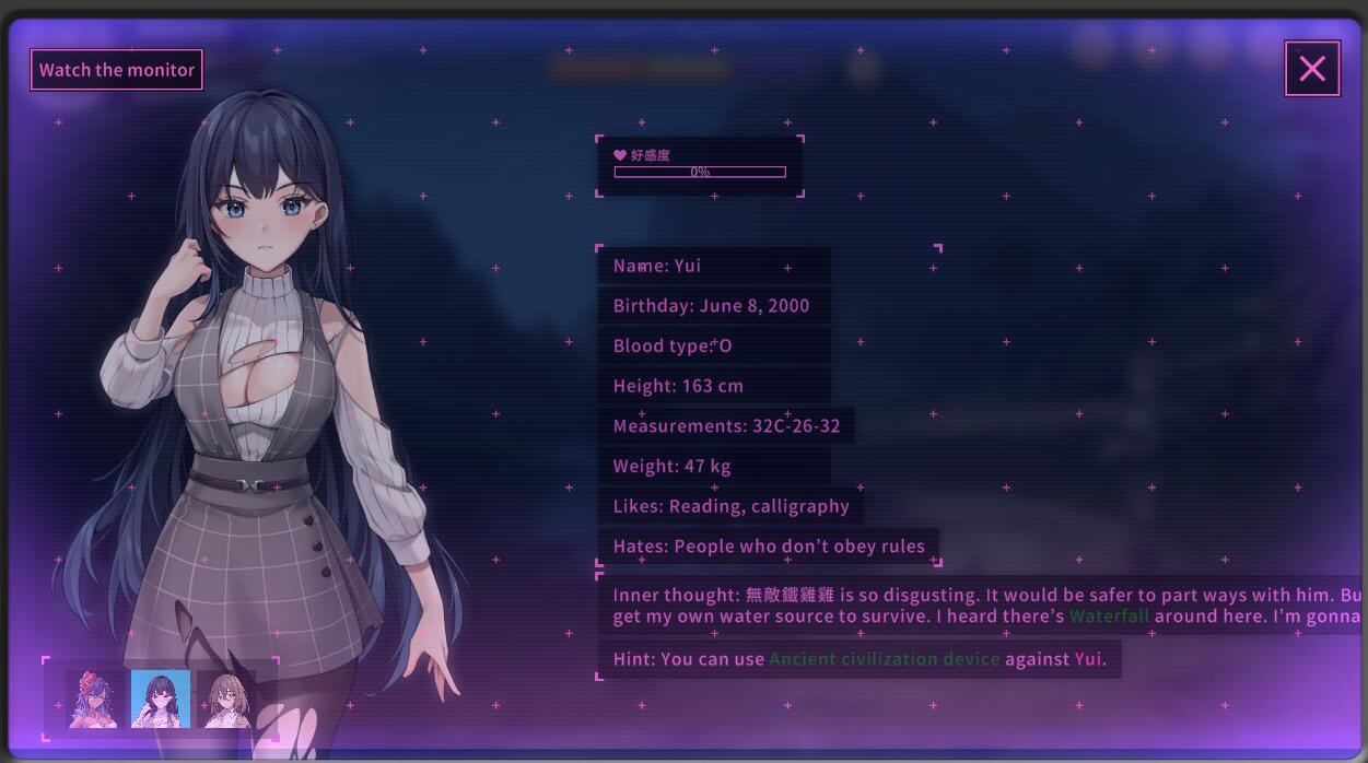 图片[4]-w2079 荒岛 X 爱 X 求生 V1.08 STEAM官中 更新-乐游二次元