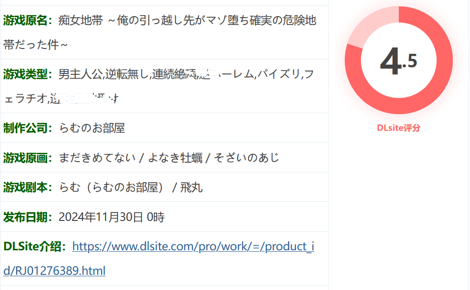 图片[2]-x1330 痴女地带 ～我搬到的新家竟然是注定堕落为抖M的危险区域～挂载AI汉化版+存档 [新作/452.9M]-乐游二次元