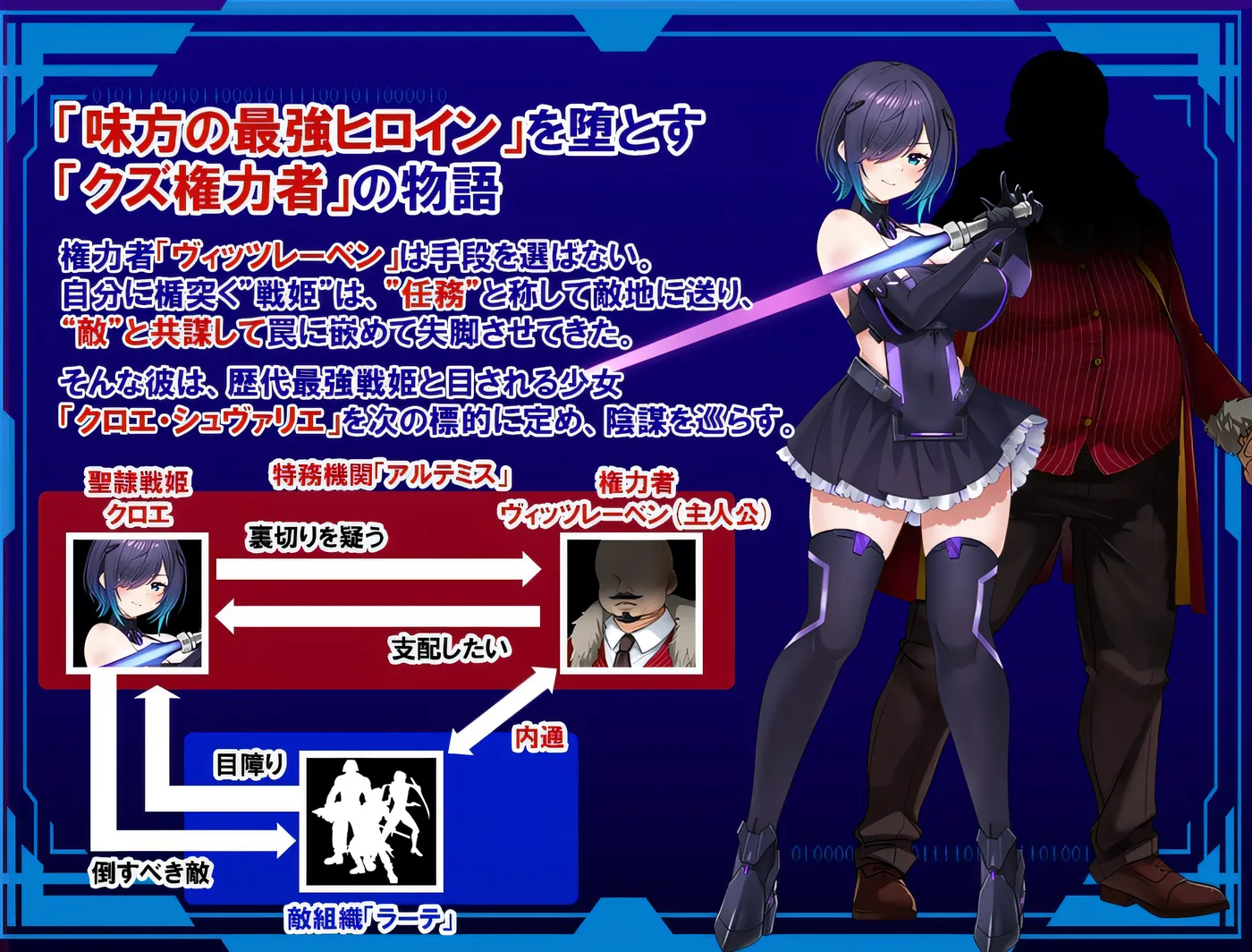 图片[3]-t2586圣隶战姬克洛伊～直到「最强」沉沦于权力～ 云翻汉化版 [新作/1.3G]-乐游二次元