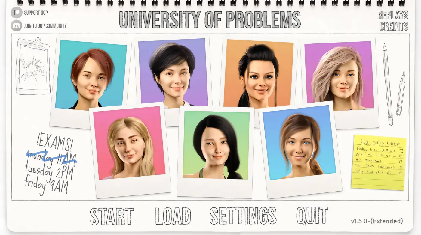 图片[3]-t2808问题大学 学院情缘 University of Problems v1.6.0 Extended 汉化中文 [新作/3.1G][PC+安卓]-乐游二次元