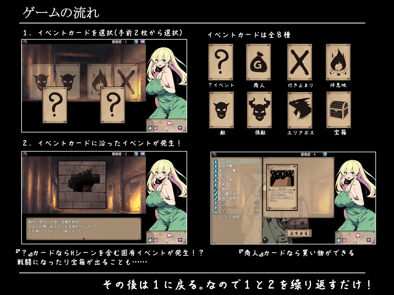 图片[2]-t20021精灵少女莉菲娅与梦幻迷宫 V1.0 AI汉化[新作/500M]-乐游二次元