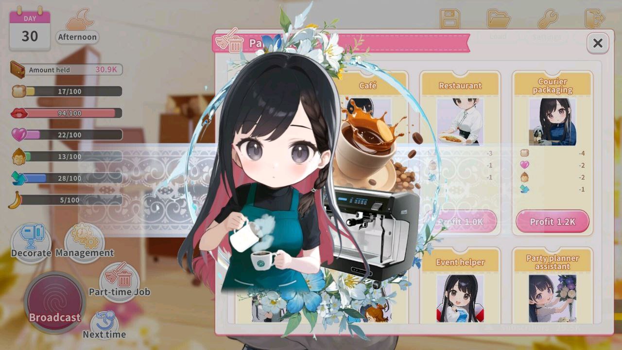 图片[6]-t2153 直播开始！VTuber 训练 Streaming ON! VTuber Training 官方中文步兵版 [新作/700M]-乐游二次元