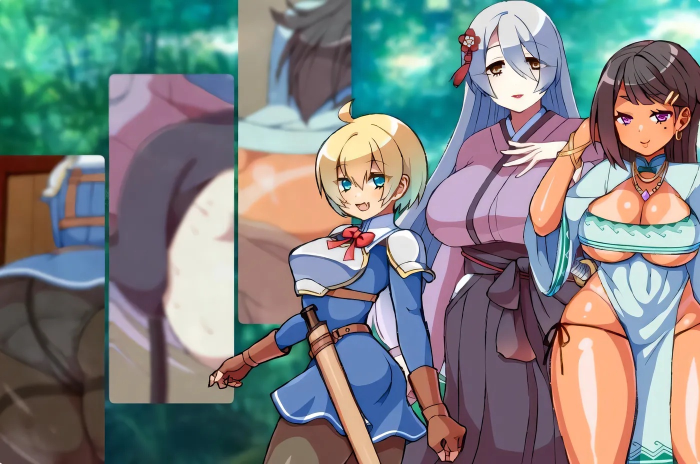 x50055女新人骑士冒险记  AI汉化版+礼包码 [新作/400M][PC+安卓]-乐游二次元