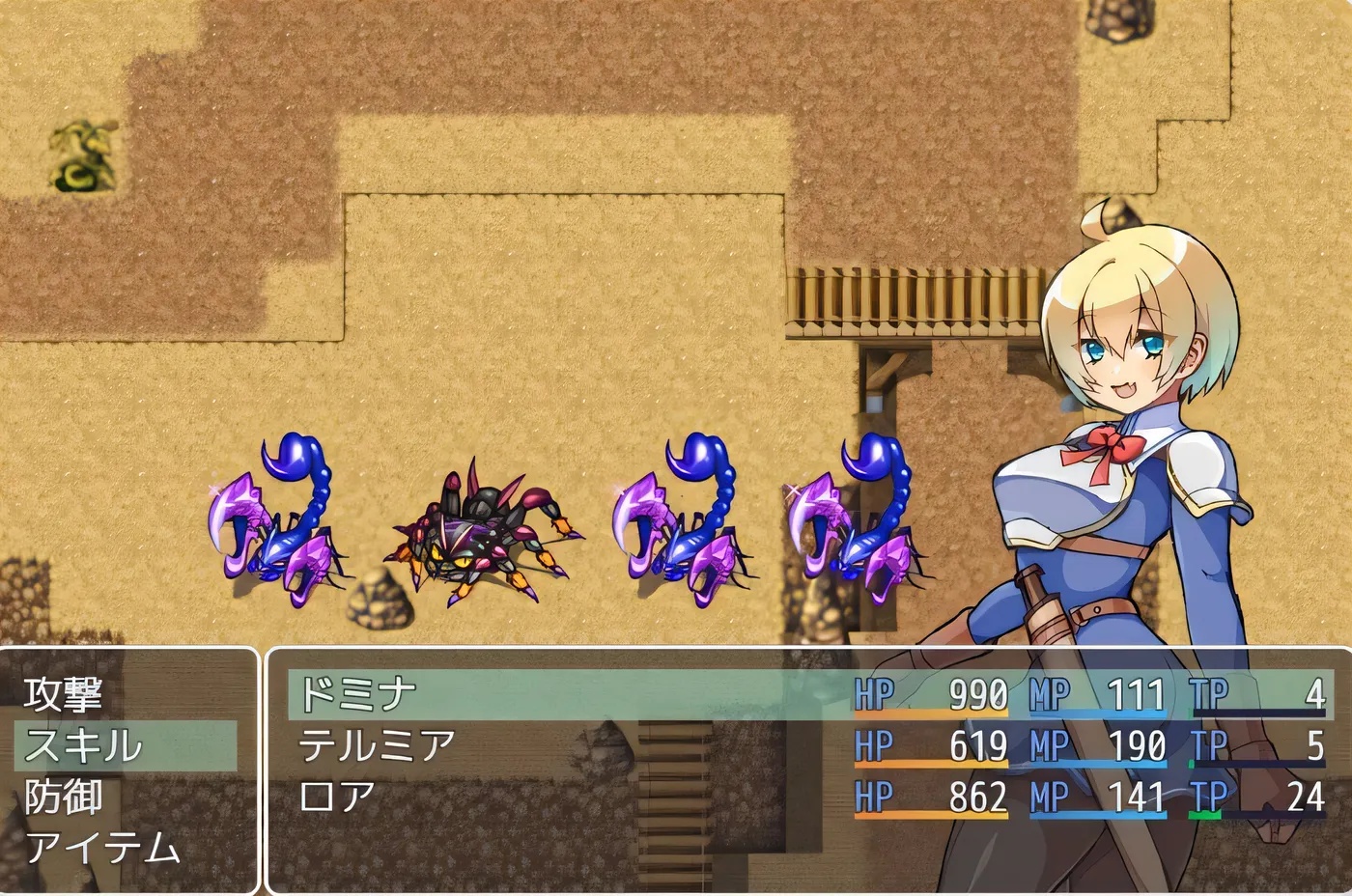 图片[2]-x50055女新人骑士冒险记  AI汉化版+礼包码 [新作/400M][PC+安卓]-乐游二次元