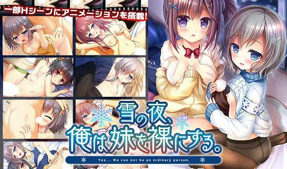 x40093雪夜，我让妹妹脱光衣服 AI汉化 全CG存档[更新/3.2G]-乐游二次元