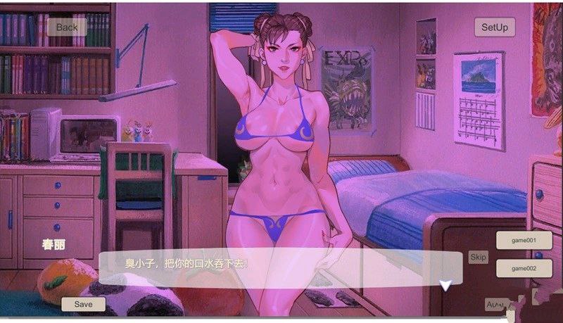 图片[4]-x3072秀色模拟器~红蓝丽舞  demo 官中步兵  [新作/290M]-乐游二次元