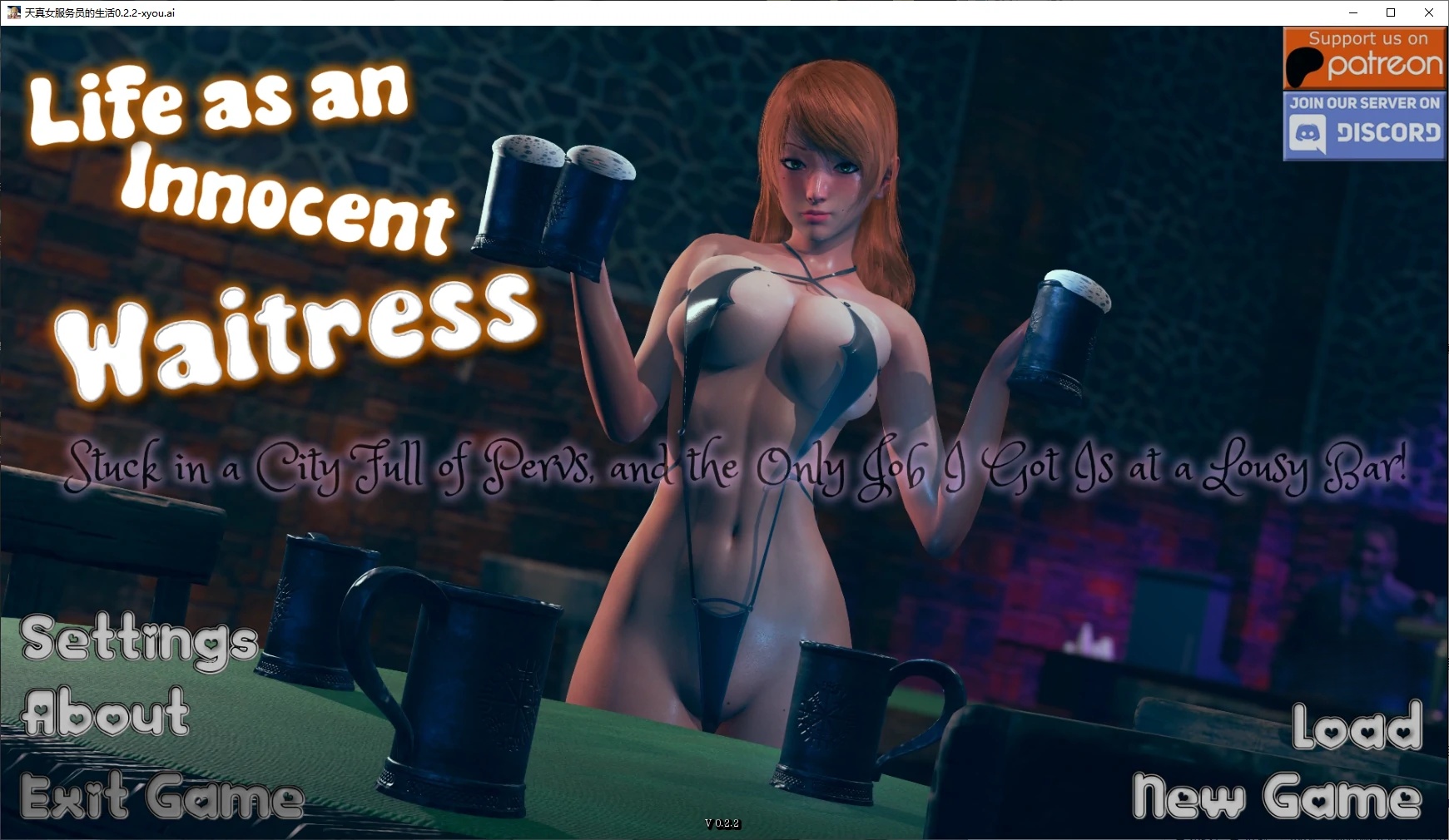 x4086天真女服务员的生活 V0.2.0 AI汉化版[新作/410M][PC+安卓]-乐游二次元