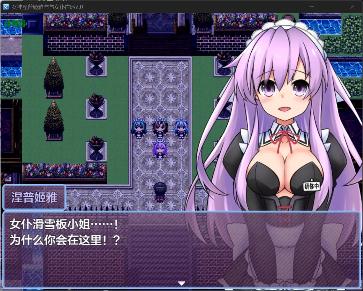 图片[3]-x70591女神涅普姬雅与与女仆庄园V2.0 AI汉化版[新作/600M][PC+安卓]-乐游二次元